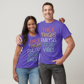 DialyseSquad Vibes Curvy Retro T-Shirt (Unisex)
