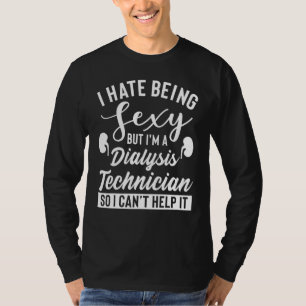 Dialysetechniker-Bekleidung Techniker Design T-Shirt