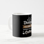 Dialysetechniker Broschüre Kaffee Nephrologie Tech Kaffeetasse (Vorderseite Links)