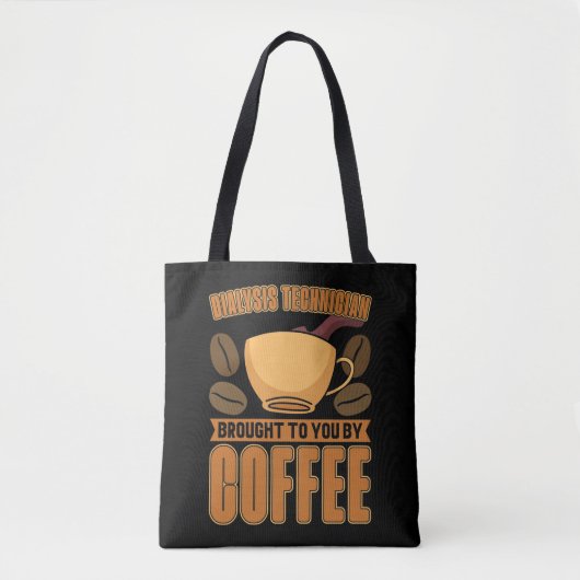 Dialysetechniker Broschüre Kaffeedialyse Tech Tasche (Vorderseite)