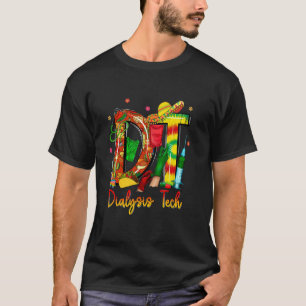 Dialysetechniker Cinco De Mayo Niere RN Dialyse T-Shirt