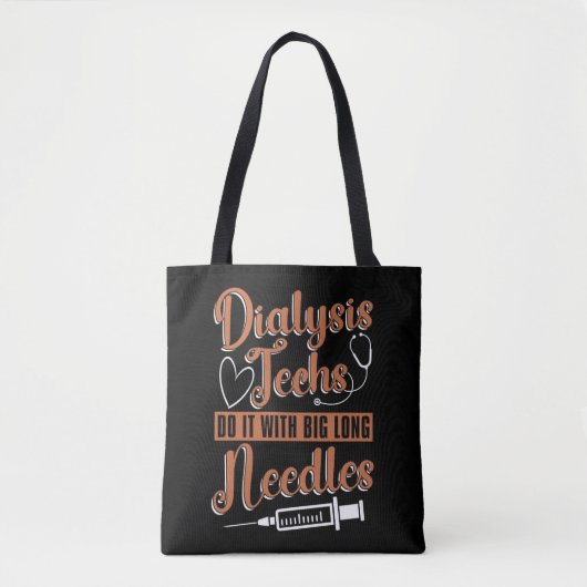 Dialysetechniker Dialysetechniker versorgen sie mi Tasche (Vorderseite)