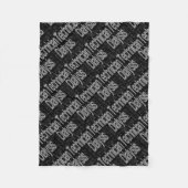 Dialysetechniker Extraordinator Fleecedecke (Vorderseite)