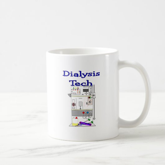 Dialysetechniker--Fresenius Maschinen-Entwurf Kaffeetasse (Rechts)