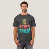 Dialysetechniker Info Nephrologie Tech T-Shirt (Vorne ganz)