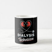 Dialysetechniker Liebe Nurse Nephrologie Tech Kaffeetasse (Mittel)