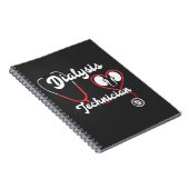 Dialysetechniker Nephrologie Tech Nurse Notizblock (Rechte Seite)