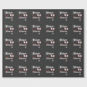 Dialysetechniker Nephrologie Tech Nury Geschenkpapier (Flach)