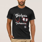 Dialysetechniker Nephrologie Tech Nury T-Shirt (Vorderseite)