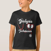 Dialysetechniker Nephrologie Tech Nury T-Shirt (Vorderseite)
