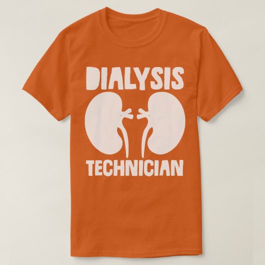 Dialysetechniker Nephrologie Tech T-Shirt (Design vorne)