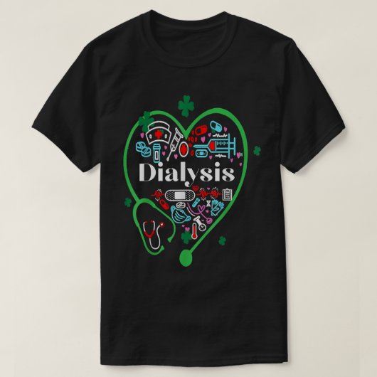 Dialysetechniker Nephrologie Weihnachten 202 T-Shirt (Design vorne)