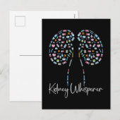 Dialysetechniker Niere Whisperer Tech Nurie Feiertagspostkarte (Vorne/Hinten)