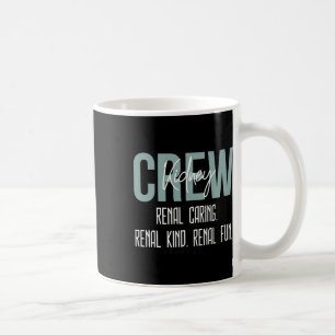 Dialysetechniker Nurse Niere Crew Nieren Gekümmert Kaffeetasse