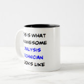 Dialysetechniker, phantastisch zweifarbige tasse (Vorderseite Links)