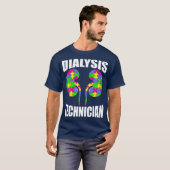 Dialysetechniker Piece Nephrologie Tech T-Shirt (Vorne ganz)