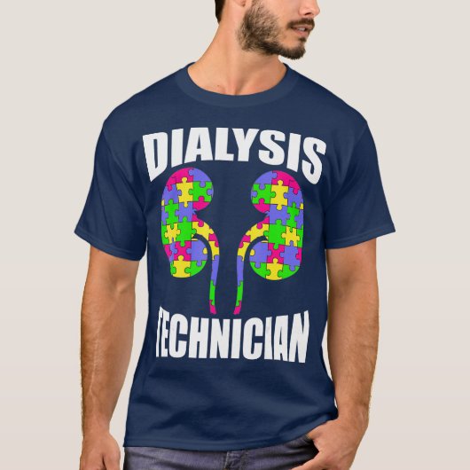 Dialysetechniker Piece Nephrologie Tech T-Shirt (Vorderseite)