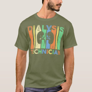 Dialysetechniker Retro Nephrologie Tech T-Shirt