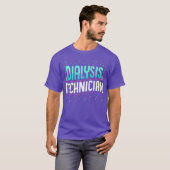 Dialysetechniker Stolz Nephrologie Tech T-Shirt (Vorne ganz)