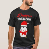 Dialysetechniker Transfusion Weihnachtsmann Tech T-Shirt (Vorderseite)