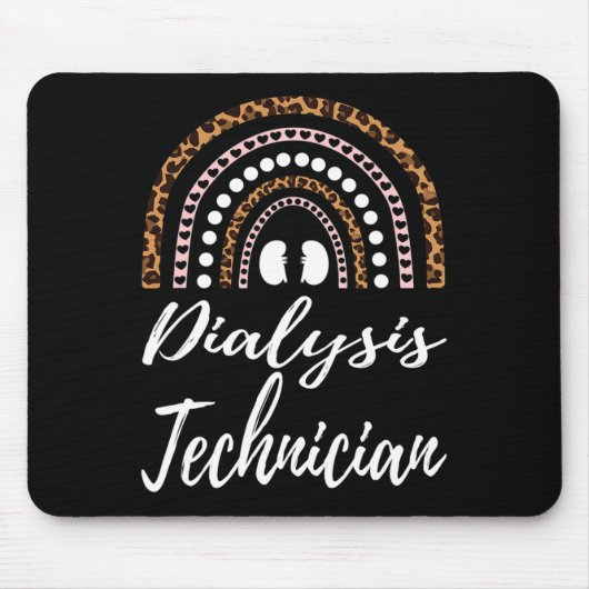Dialysetechniker und Dialyseassistent Mousepad (Vorne)