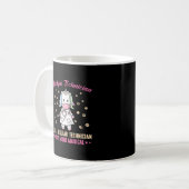 Dialysetechniker Unicorn Nurse Nephrologist Kaffeetasse (Vorderseite Links)
