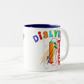 DialyseTechnologie-Geschenke Zweifarbige Tasse (VorderseiteRechts)