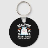 Dialysis Nephrologie Nurse Niedlich Halloween Spoo Schlüsselanhänger (Vorderseite)