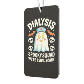 Dialysis Nephrology Nurse Cute Halloween Spooky Es Autolufterfrischer (Links)