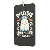Dialysis Nephrology Nurse Cute Halloween Spooky Es Autolufterfrischer (Links)