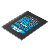 Dialysis Nurse Hero Nephrologie Krankenpflege Notizblock (Linke Seite)