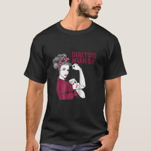 Dialysis Nurse Nephrologie Tech T-Shirt