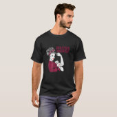 Dialysis Nurse Nephrologie Tech T-Shirt (Vorne ganz)