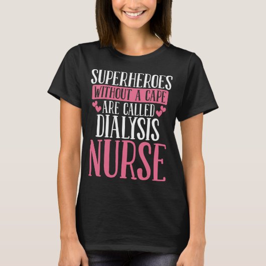 Dialysis Nurse Nephrology Tech Appreciation Week T-Shirt (Vorderseite)