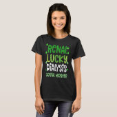 Dialysis Social Worker St Patricks Day Renal Luck T-Shirt (Vorne ganz)