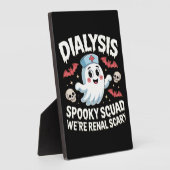 Dialysis Spooky Squad Nephrologie Halloween Nephro Fotoplatte (Seite)