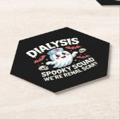 Dialysis Spooky Squad Nephrologie Halloween Nephro Untersetzer (angewinkelt)