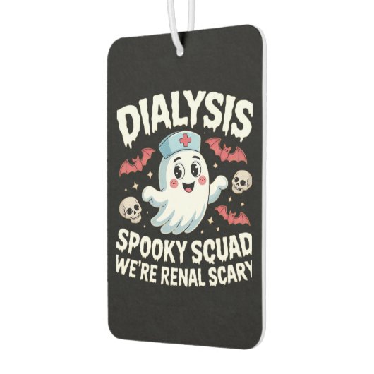 Dialysis Spooky Squad Renal Halloween Nephrology N Autolufterfrischer (Links)