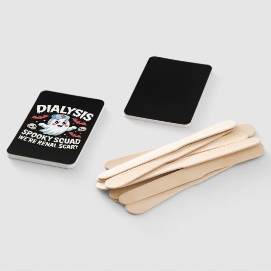 Dialysis Spooky Squad Renal Halloween Nephrology N Fächer (Non-assembled)