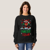 Dialysis Squad Christmas Reindeer Nurse Matching P Sweatshirt (Vorne ganz)