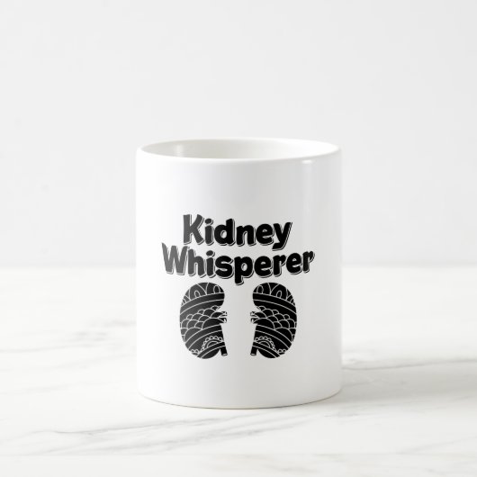 Dialysis Tech Nurse Kidney Whisperer Nephrologie Kaffeetasse (Mittel)