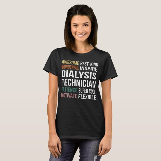 Dialysis Technician Appreciation T-Shirt (Vorne ganz)