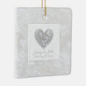 Diamant 60. Hochzeitsheim Keramikornament (Rechts)