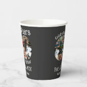 Diamant 60. Hochzeitstag 10 FotoCollage Pappbecher (Links)