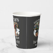 Diamant 60. Hochzeitstag 10 FotoCollage Pappbecher (Rechts)