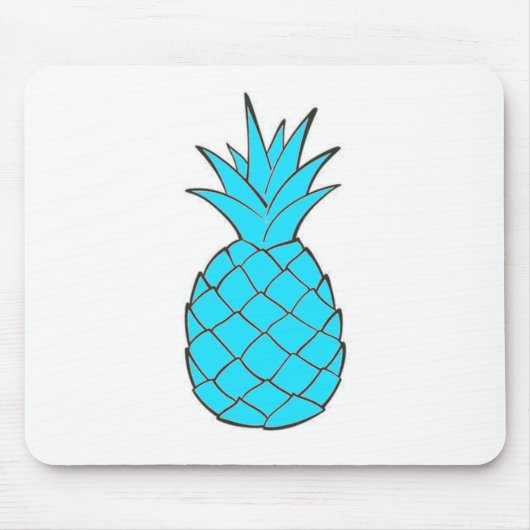 Diamant-Ananas Mousepad (Vorne)