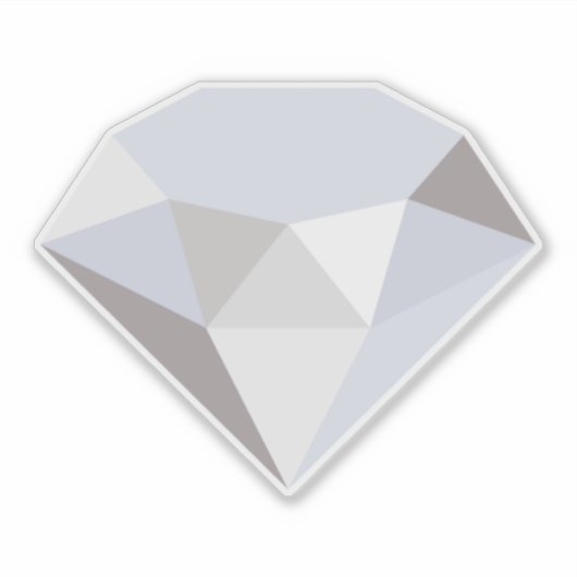 Diamant Aufkleber (Vorderseite)