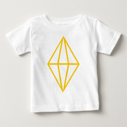 Diamant Baby T-shirt (Vorderseite)