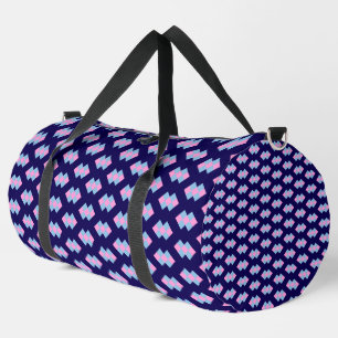 Diamant Blau Groß Duffle Bag