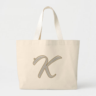 Diamant Bling K Jumbo Stoffbeutel